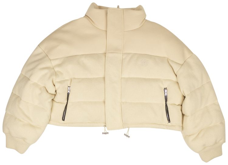 Amiri Knit Puffer Jacket White