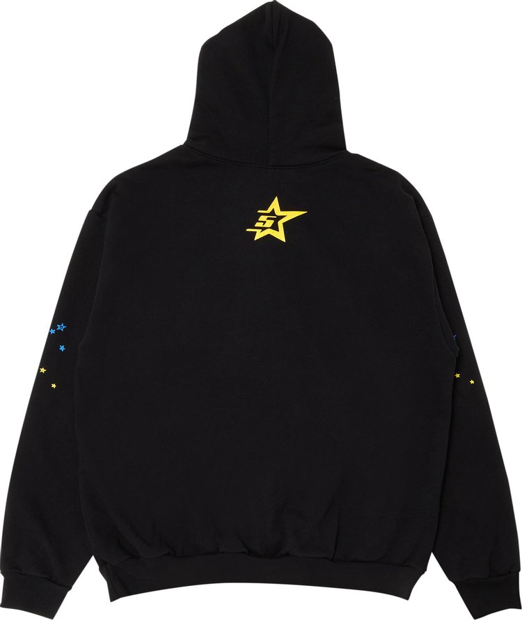 Sp5der Pnk Hoodie Black