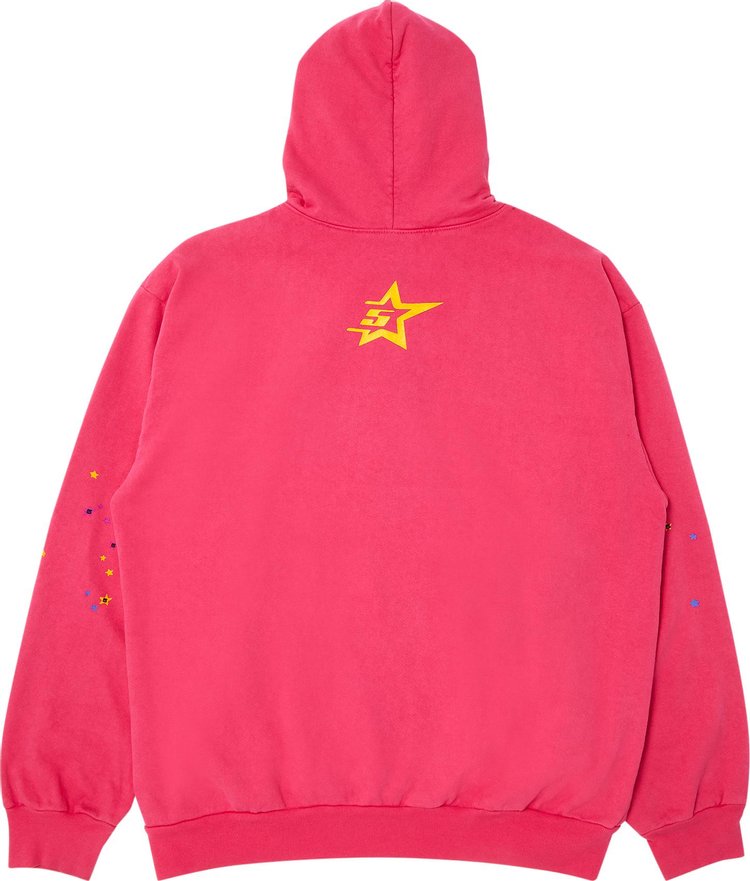 Sp5der Pnk Hoodie Pink