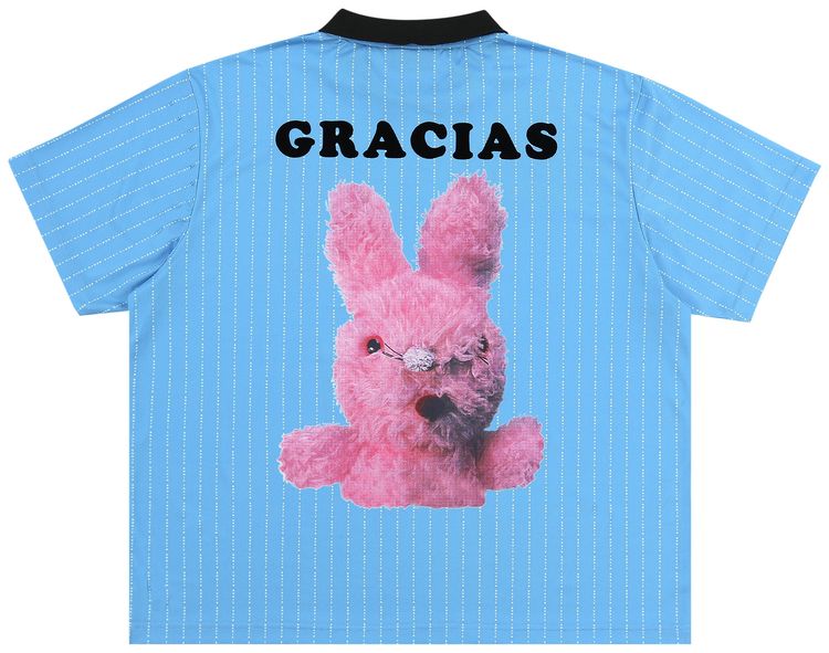 Pleasures Bunny Soccer Jersey Blue
