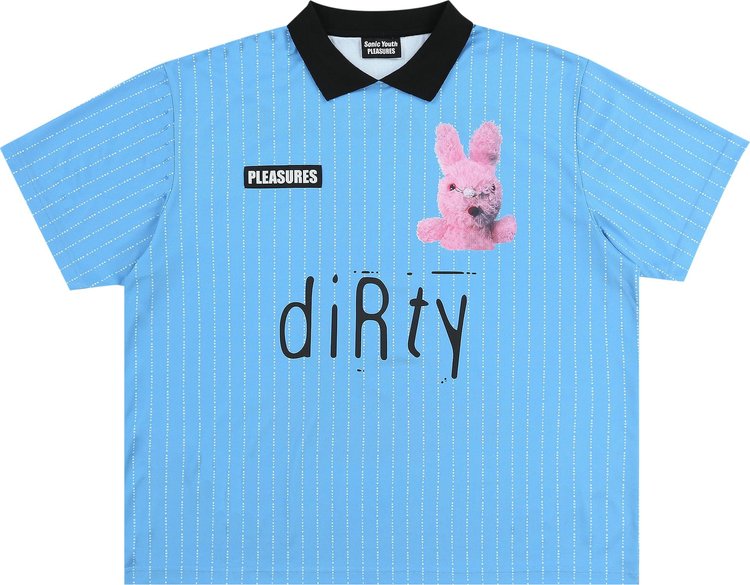 Pleasures Bunny Soccer Jersey 'Blue'