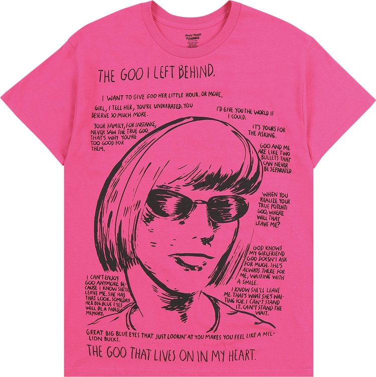 Pleasures The Goo T-Shirt 'Pink'