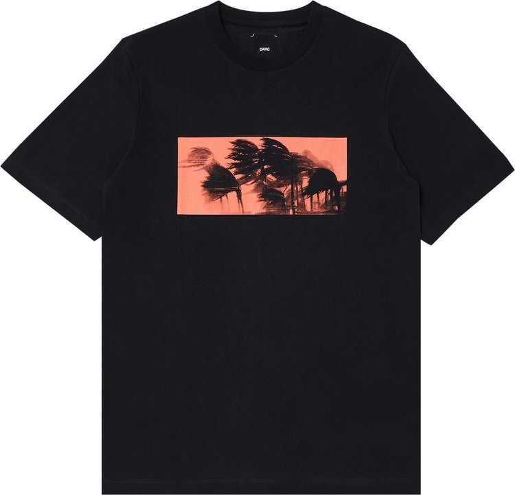 Buy OAMC Palms T-Shirt 'Black' - 23A28OAJ09 COT00914 BLAC | GOAT