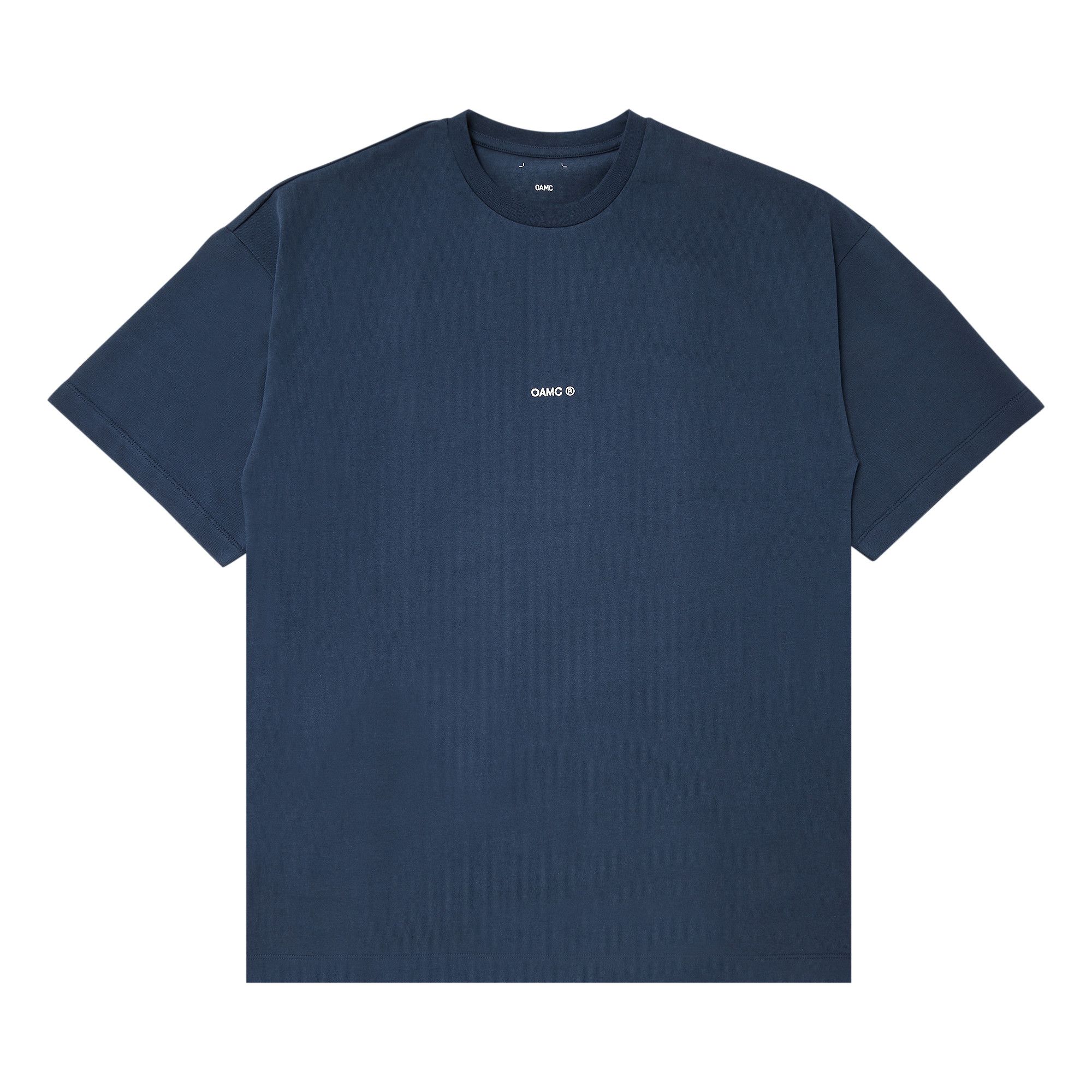 Buy OAMC Anthem T-Shirt 'Midnight Blue' - 23A28OAJ33