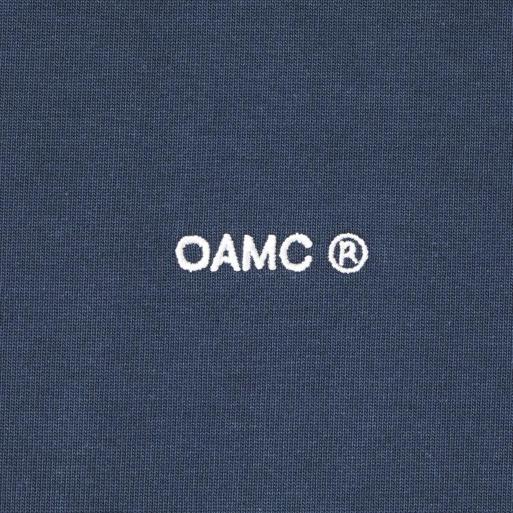 OAMC Anthem T Shirt Midnight Blue