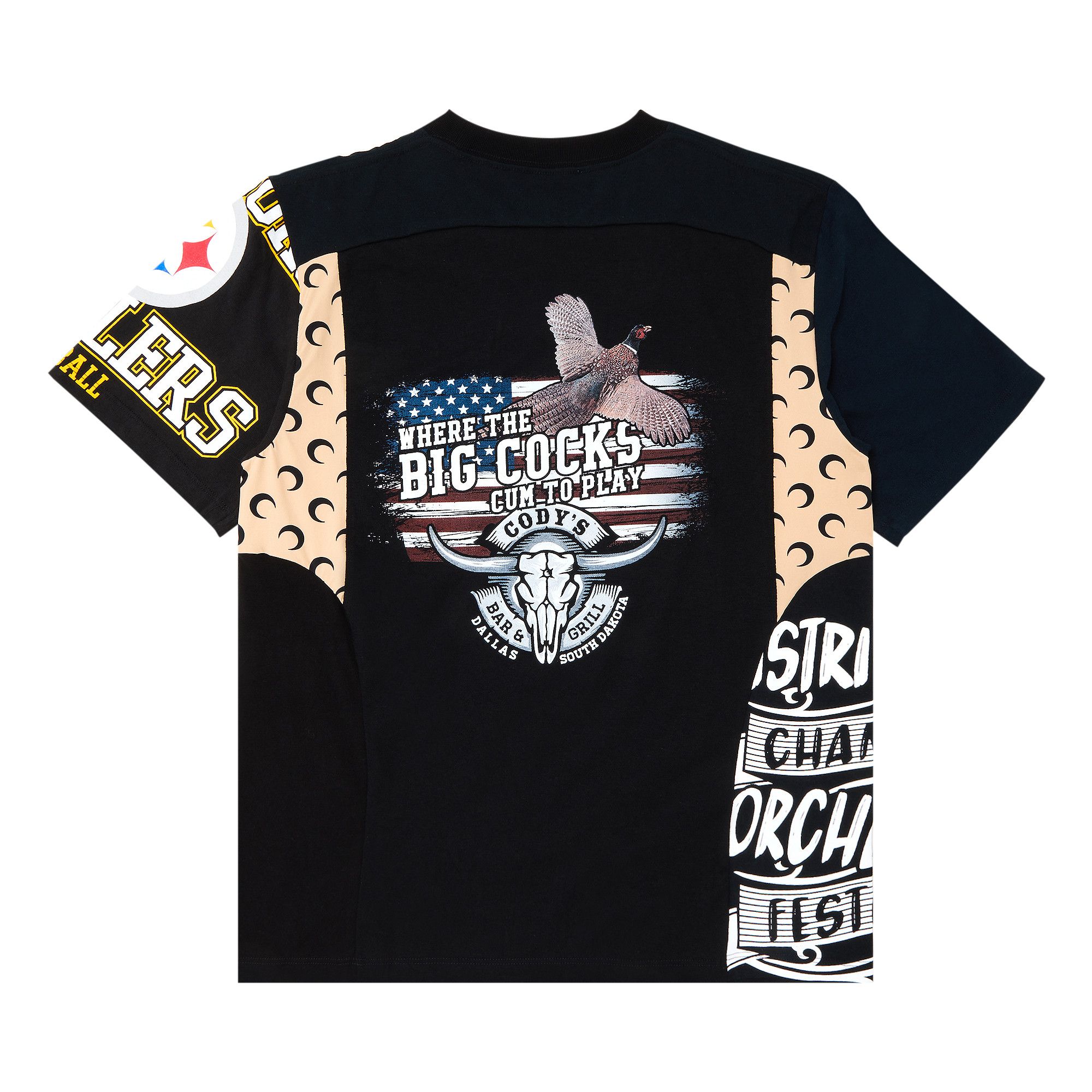 Buy Marine Serre Regenerated Graphic Patchwork T-Shirt