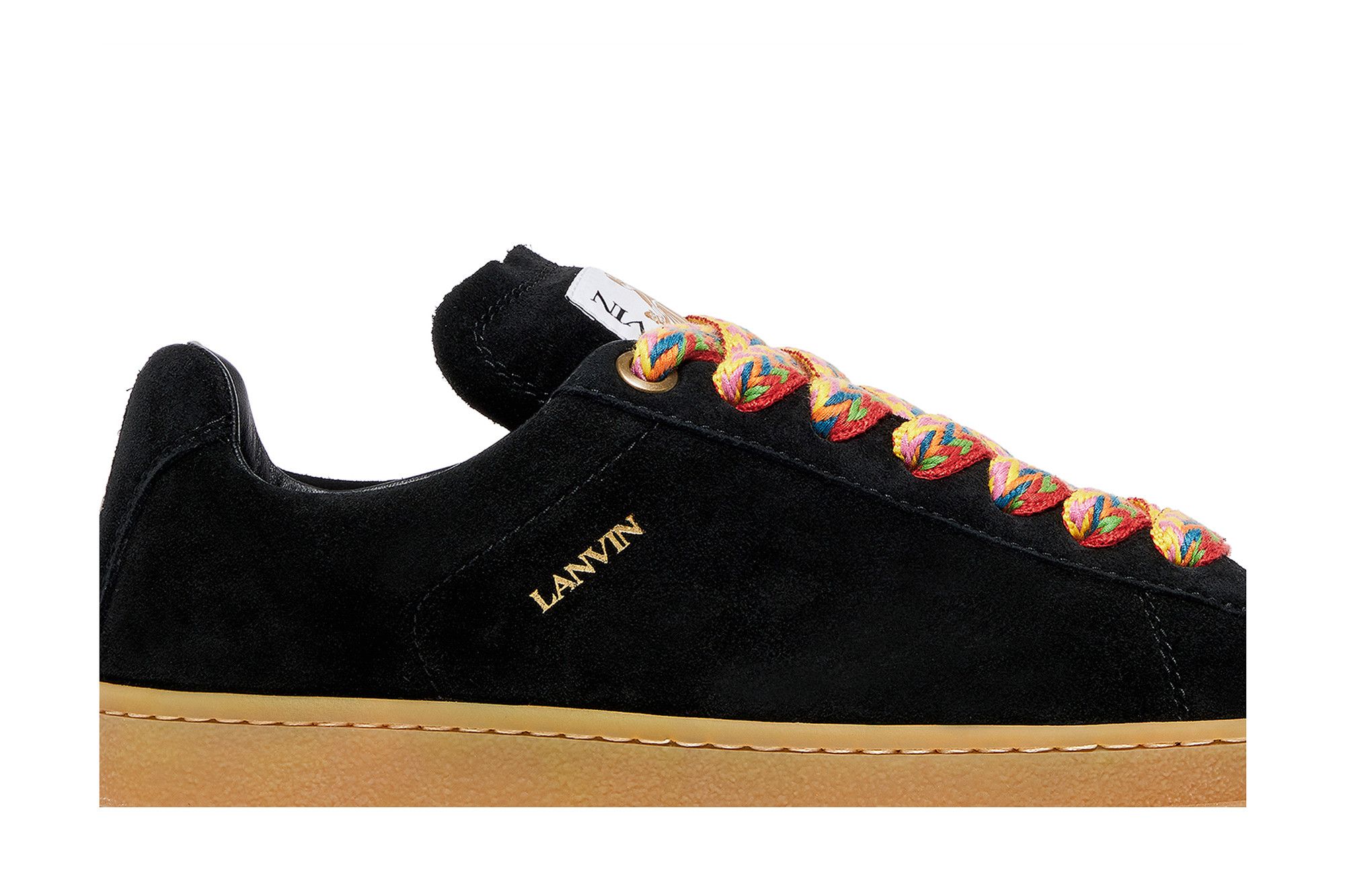 Buy Lanvin Curb Lite Low 'Black' - FM SKDK0B VESU A2310 | GOAT