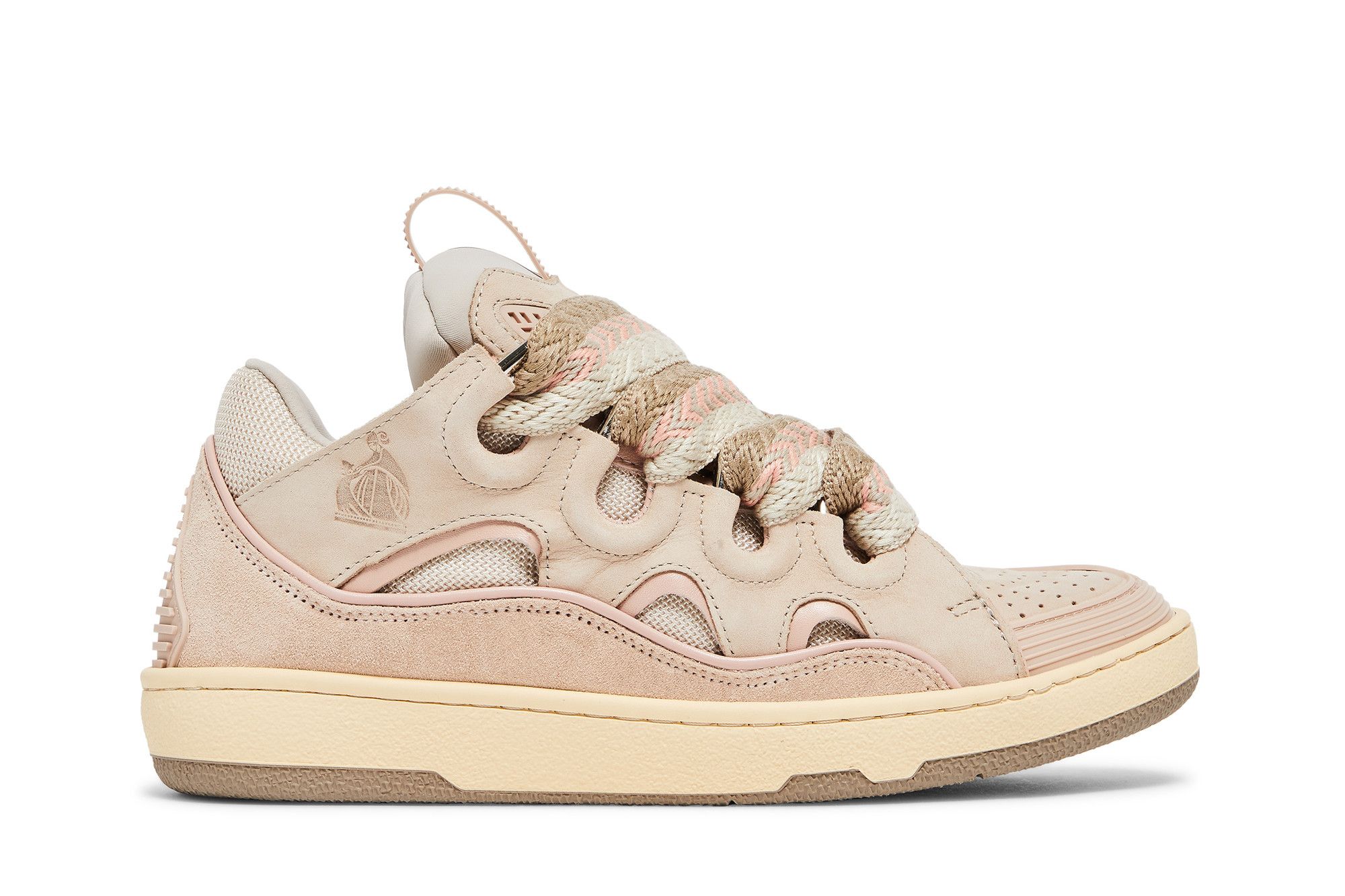 Buy Lanvin Wmns Curb Sneakers 'Nude' - FW SKDK02 DRAG A2357