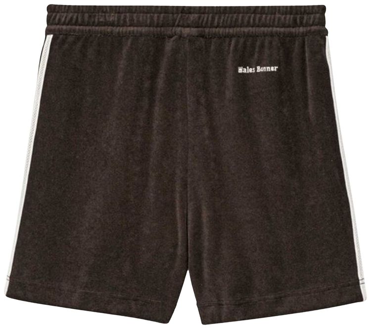 adidas x Wales Bonner Towel Shorts Dark Brown