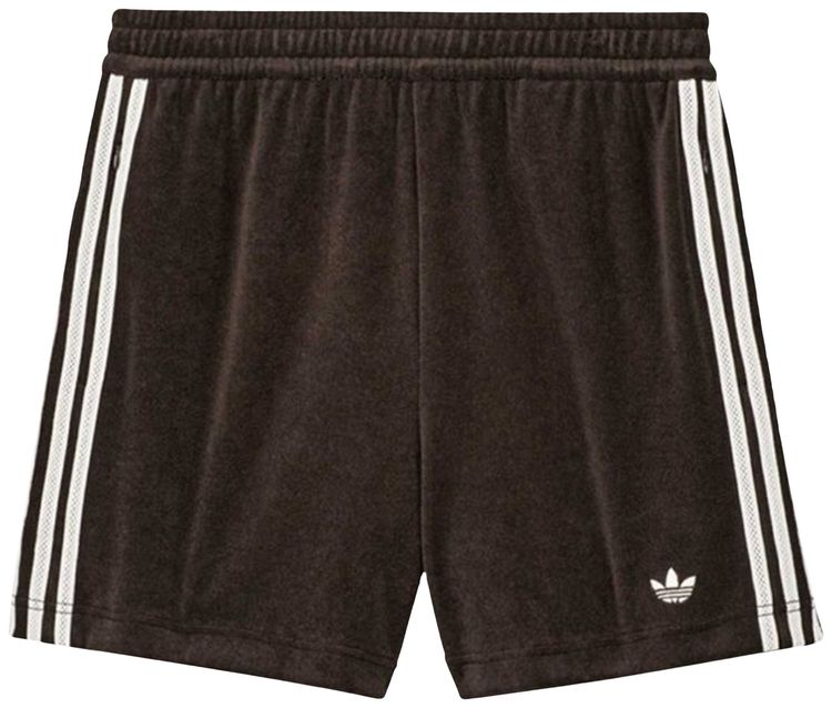 adidas x Wales Bonner Towel Shorts Dark Brown