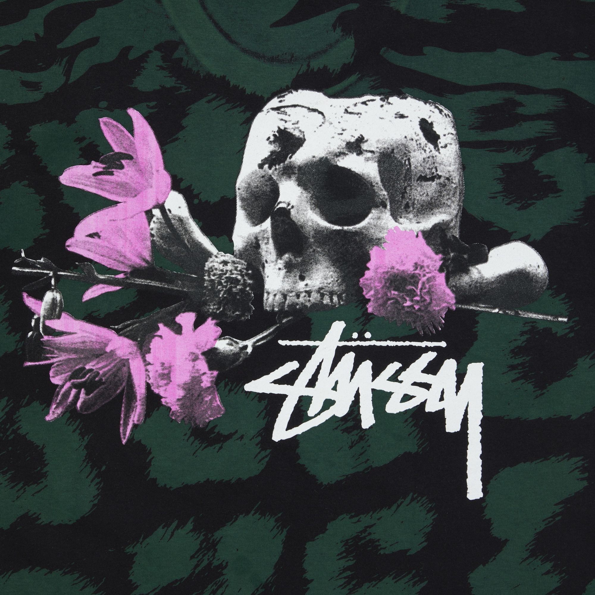 Buy Stussy Jungle Offering Tee 'Black' - 1903578 BLAC | GOAT