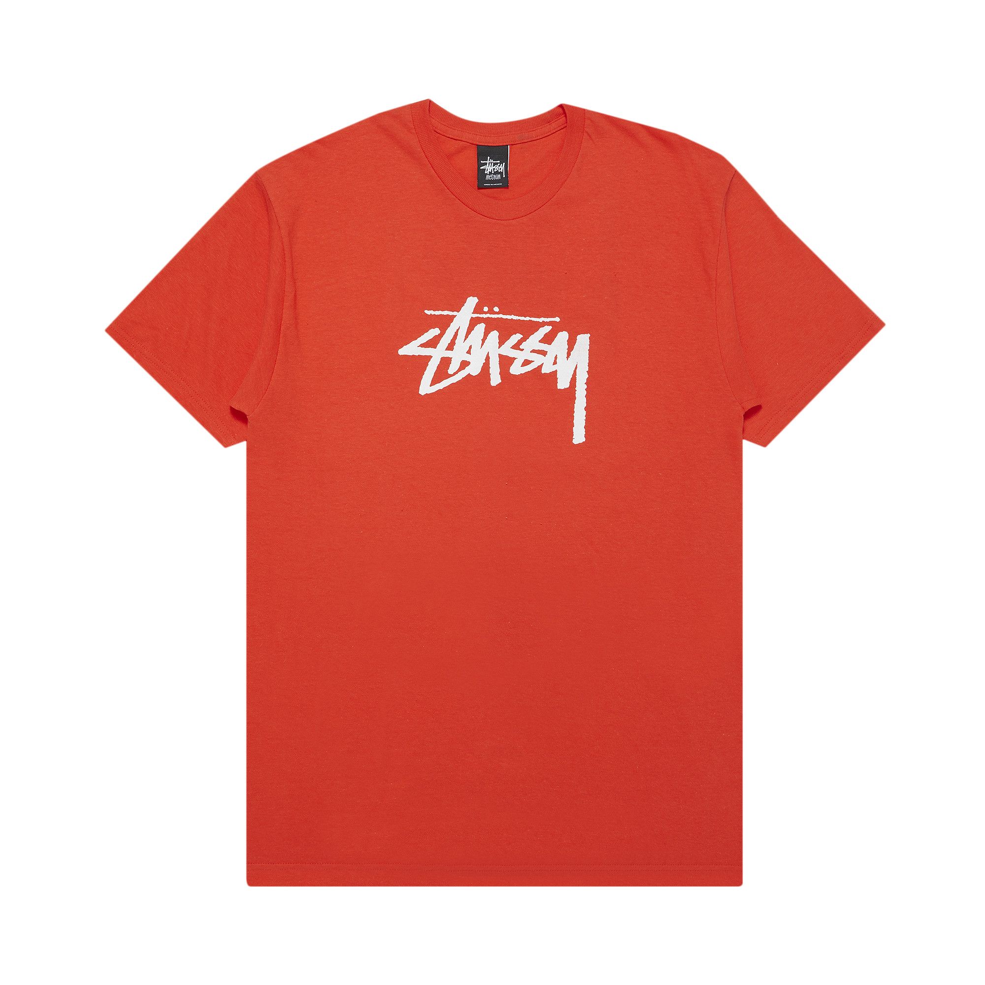 Stussy orange on sale tee