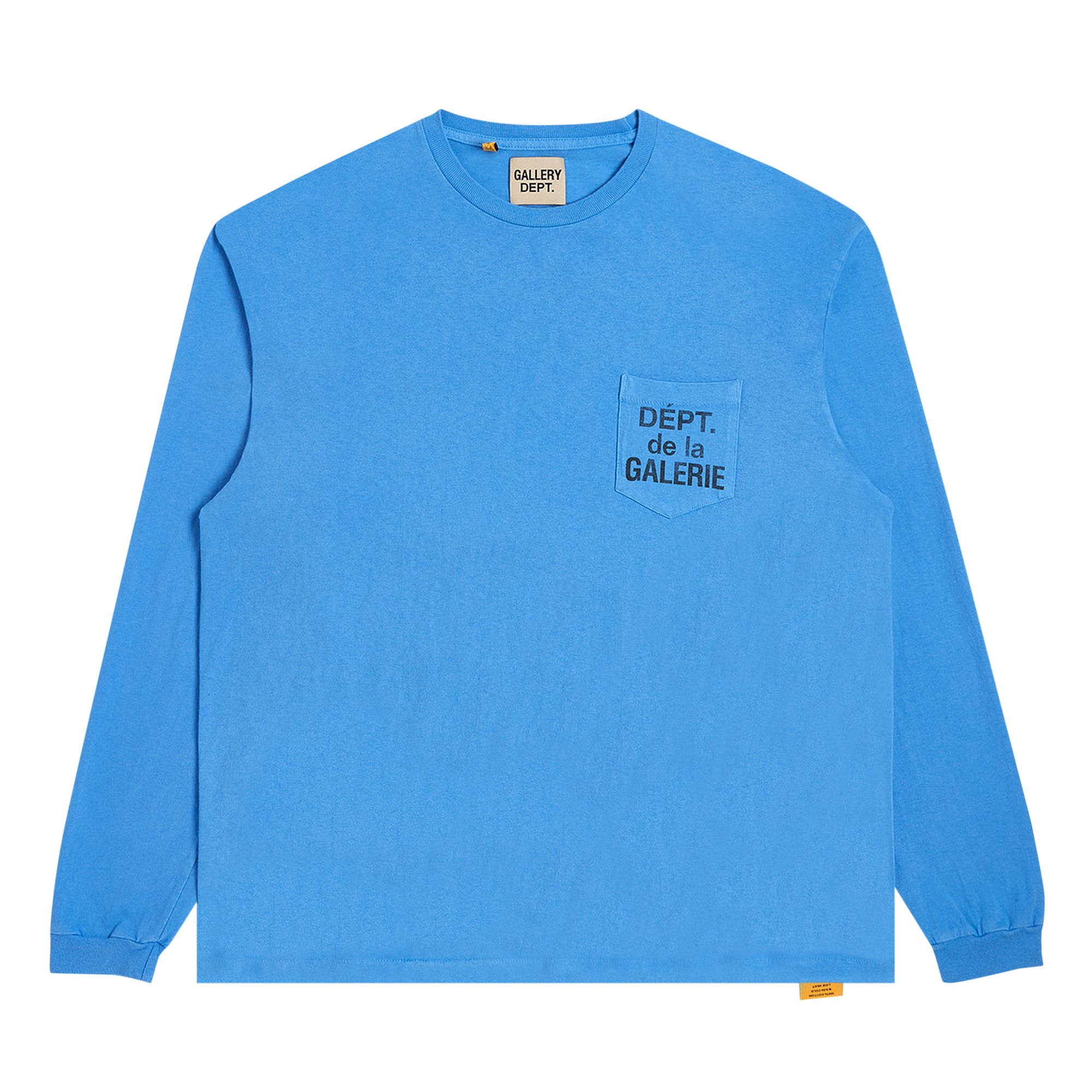 経典ブランド Long-Sleeve Galerie La De Dept. Gallery Buy 'Blue' P FR - トップス