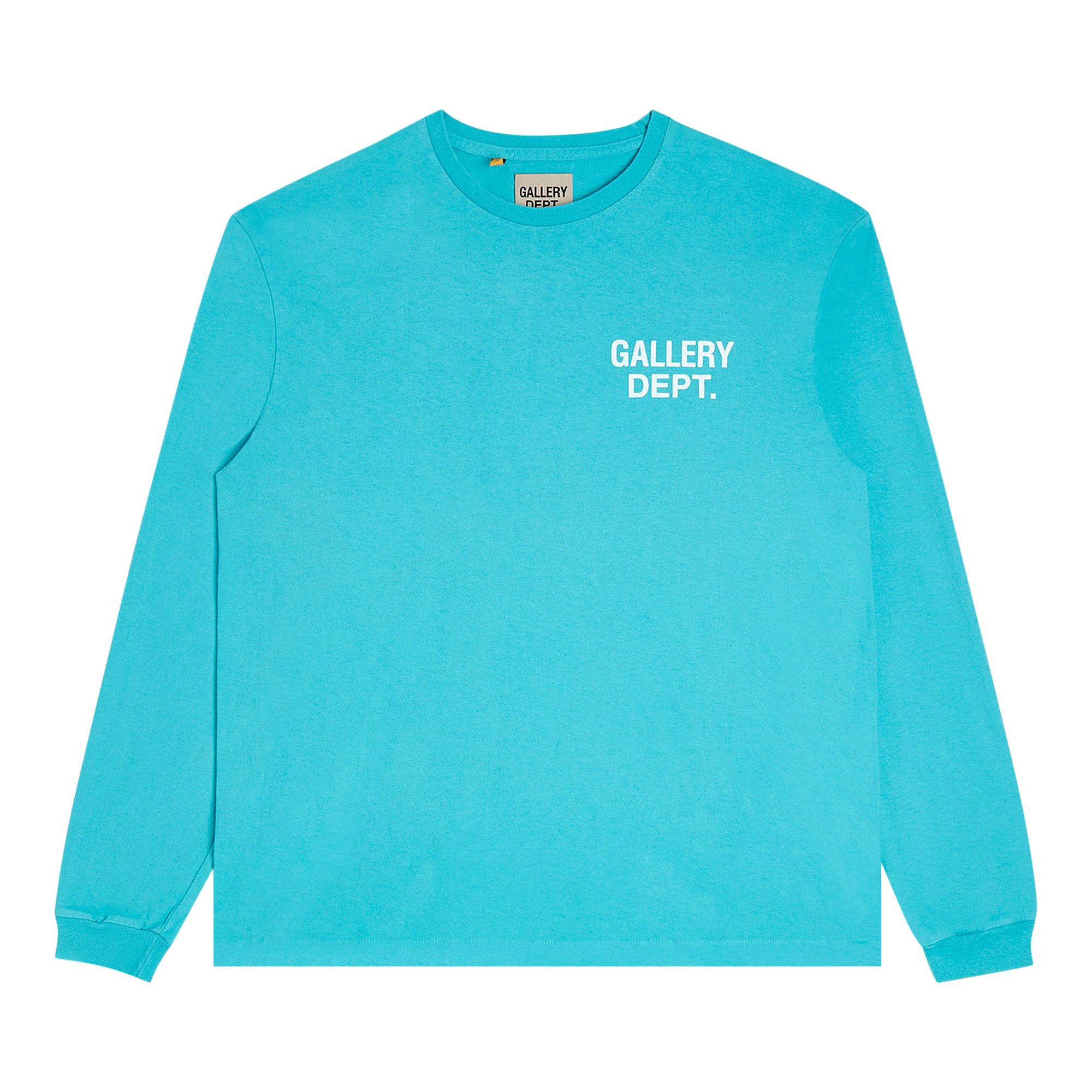 Buy Gallery Dept. Souvenir Long-Sleeve 'Teal' - SS 1142 TEAL | GOAT