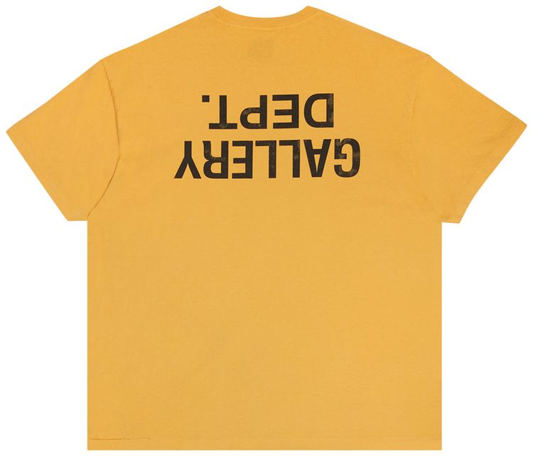 Gallery Dept Fucked Up Logo Tee Gold