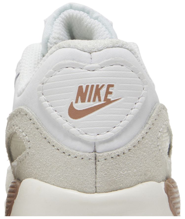 Nike Air Max 90 Leather TD White Metallic Red Bronze