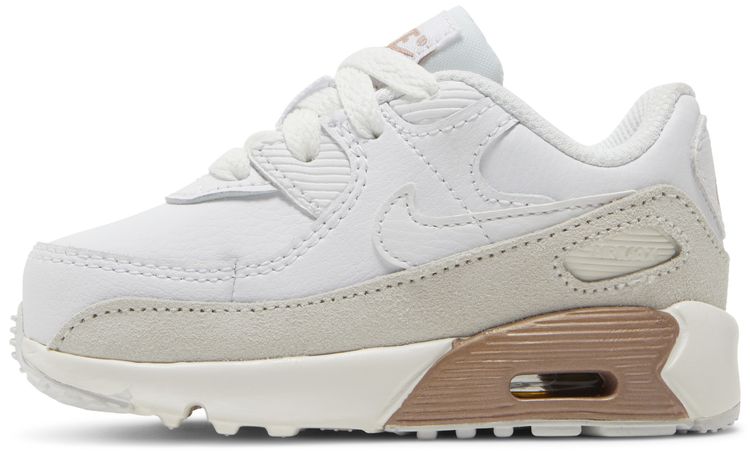 Nike Air Max 90 Leather TD White Metallic Red Bronze