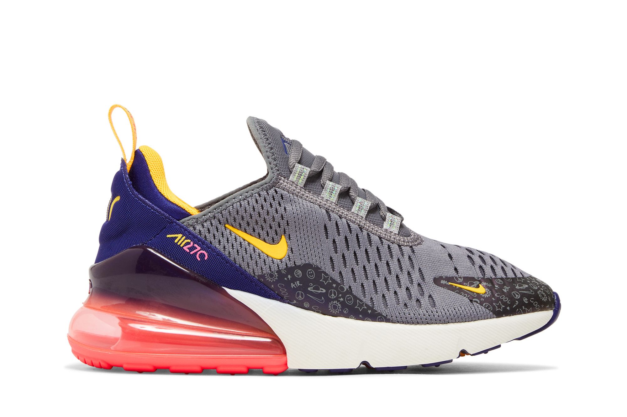 Nike air max 270 uomo regency purple black top