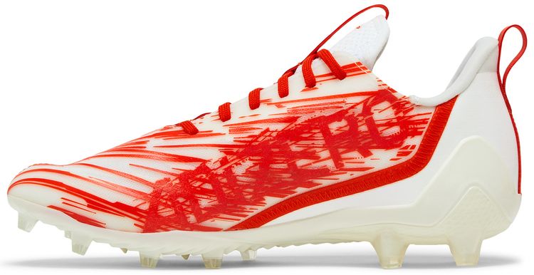 Adidas Adizero Cleats White Orange