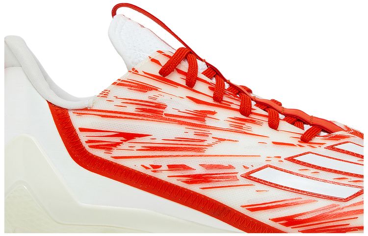 Adidas Adizero Cleats White Orange