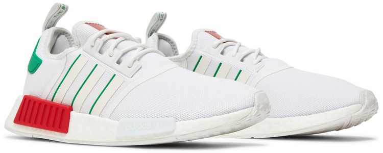 NMD R1 White Red Green
