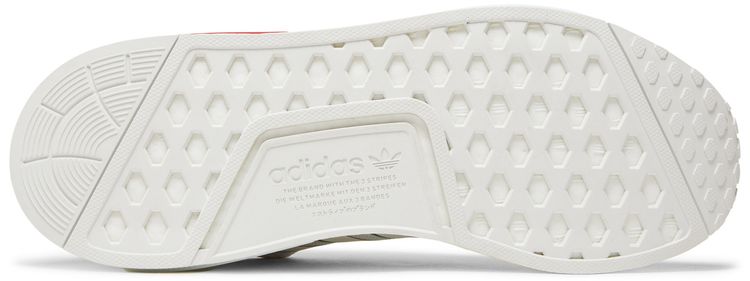 NMD R1 White Red Green