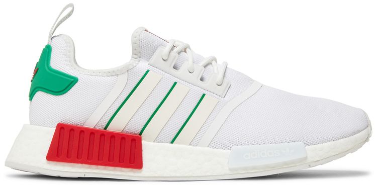 NMD R1 White Red Green