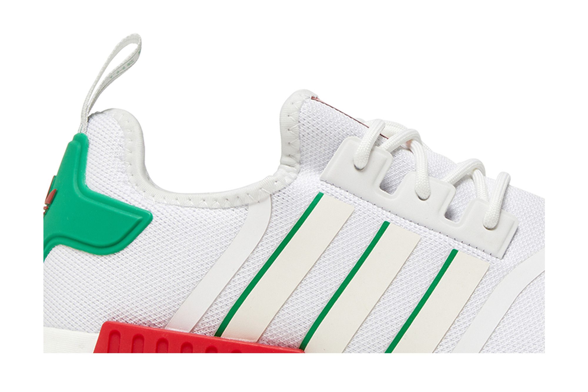 ミント NEW MEN'S ADIDAS NMD_R1 LIFESTYLE/CASUAL HQ1434 WHITE RED