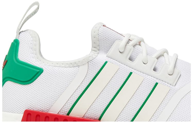 NMD R1 White Red Green