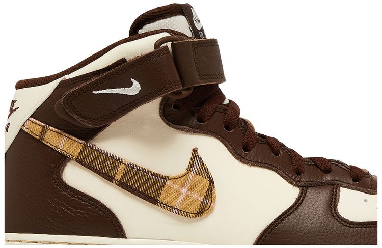 Nike Air Force 1 Mid Brown Plaid