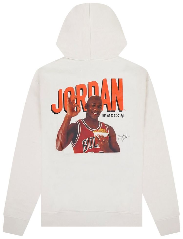 Air Jordan Flight Mvp Fleece Pullover Hoodie PhantomRush Orange