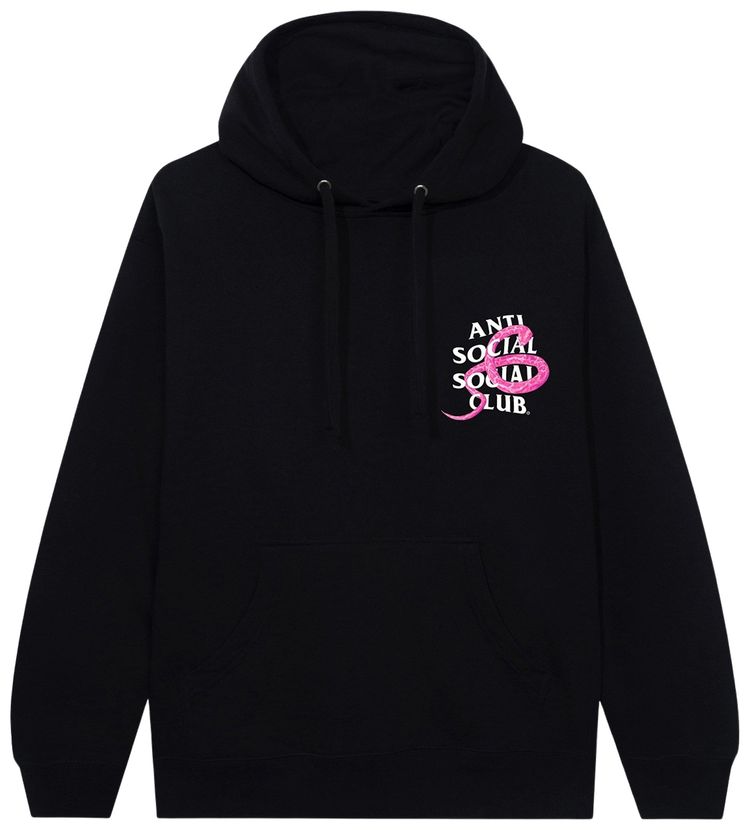 Anti Social Social Club Grass Hoodie Black
