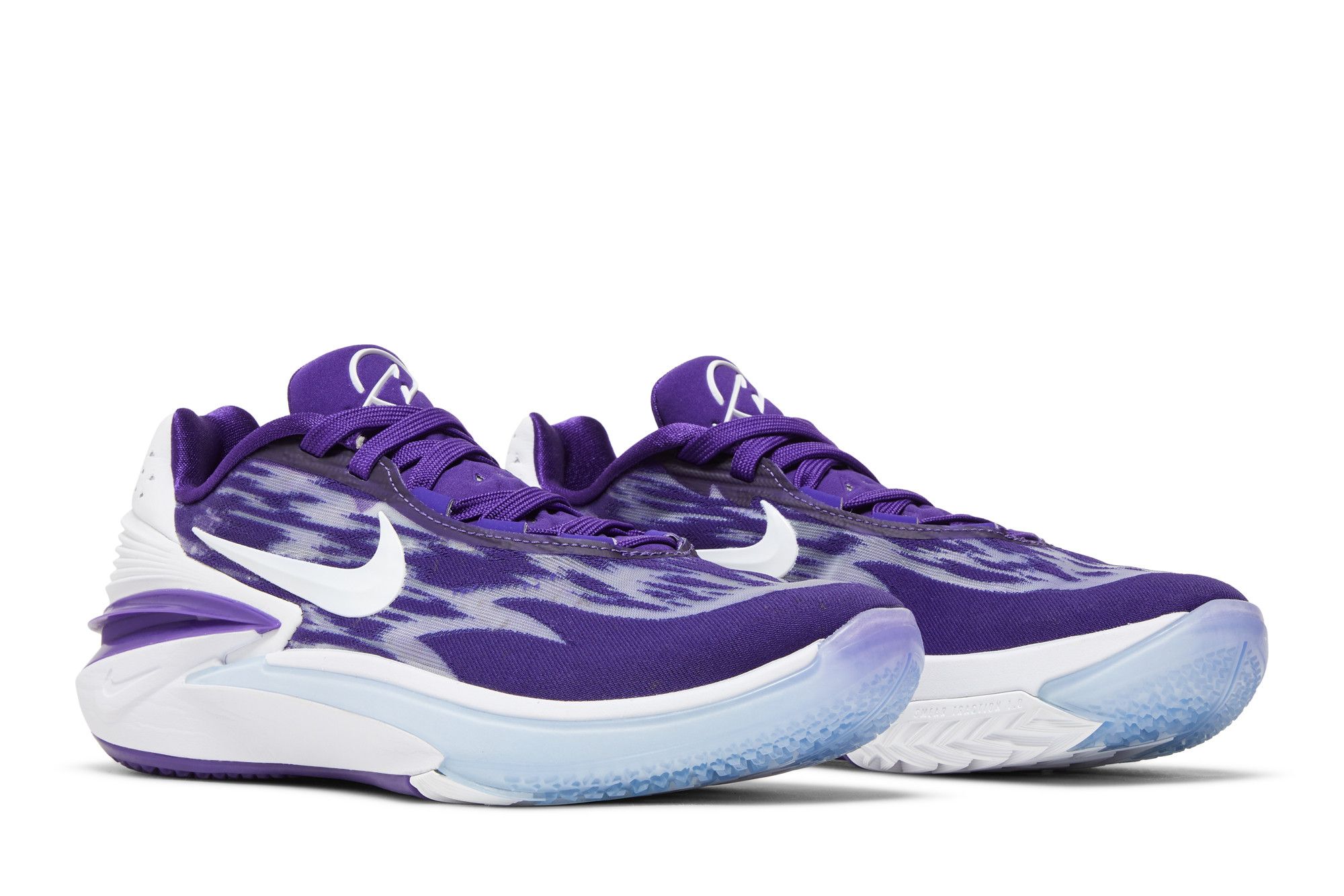 Purple nike zoom basketball shoes online