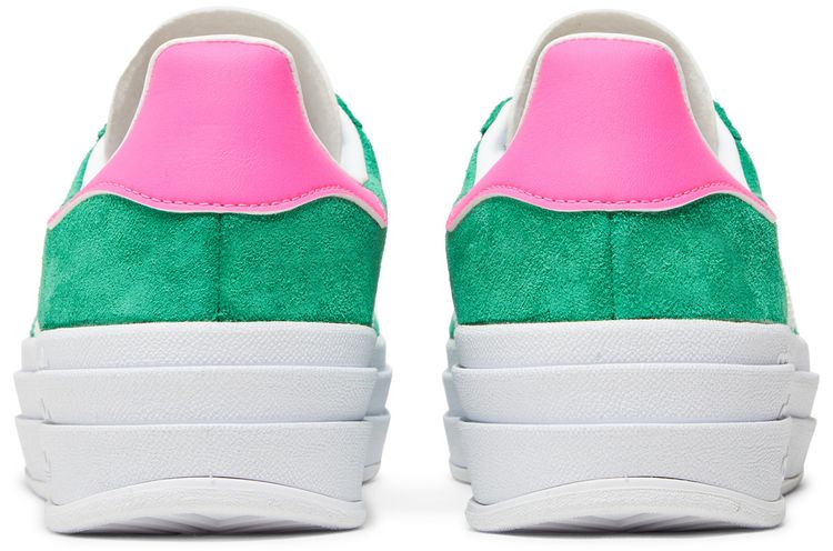 Adidas Wmns Gazelle Bold Green Lucid Pink
