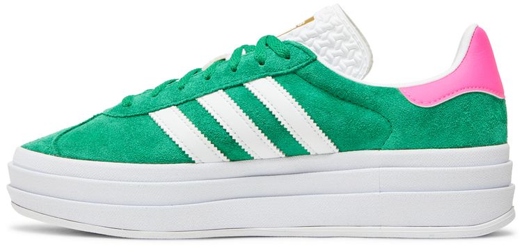 Adidas Wmns Gazelle Bold Green Lucid Pink