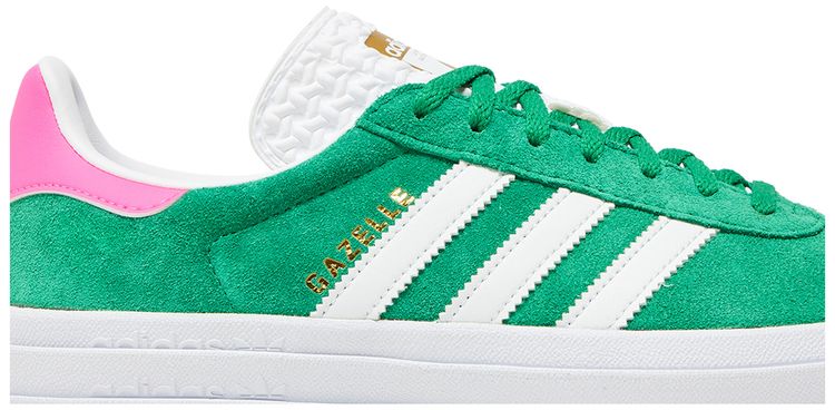 Adidas Wmns Gazelle Bold Green Lucid Pink