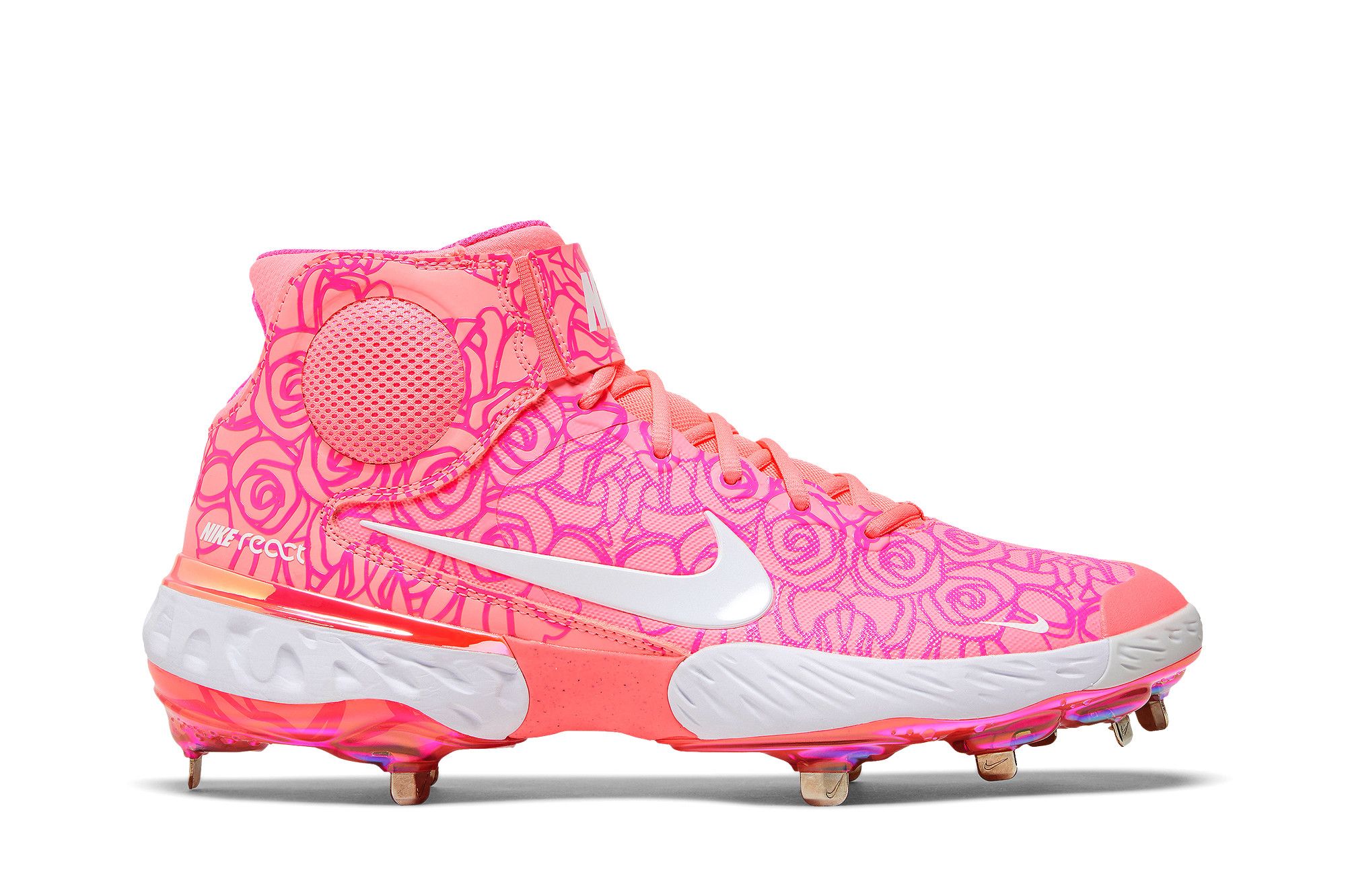Buy Nike Alpha Huarache Elite 3 Mid 'Mother's Day' - DA1675 176 | GOAT