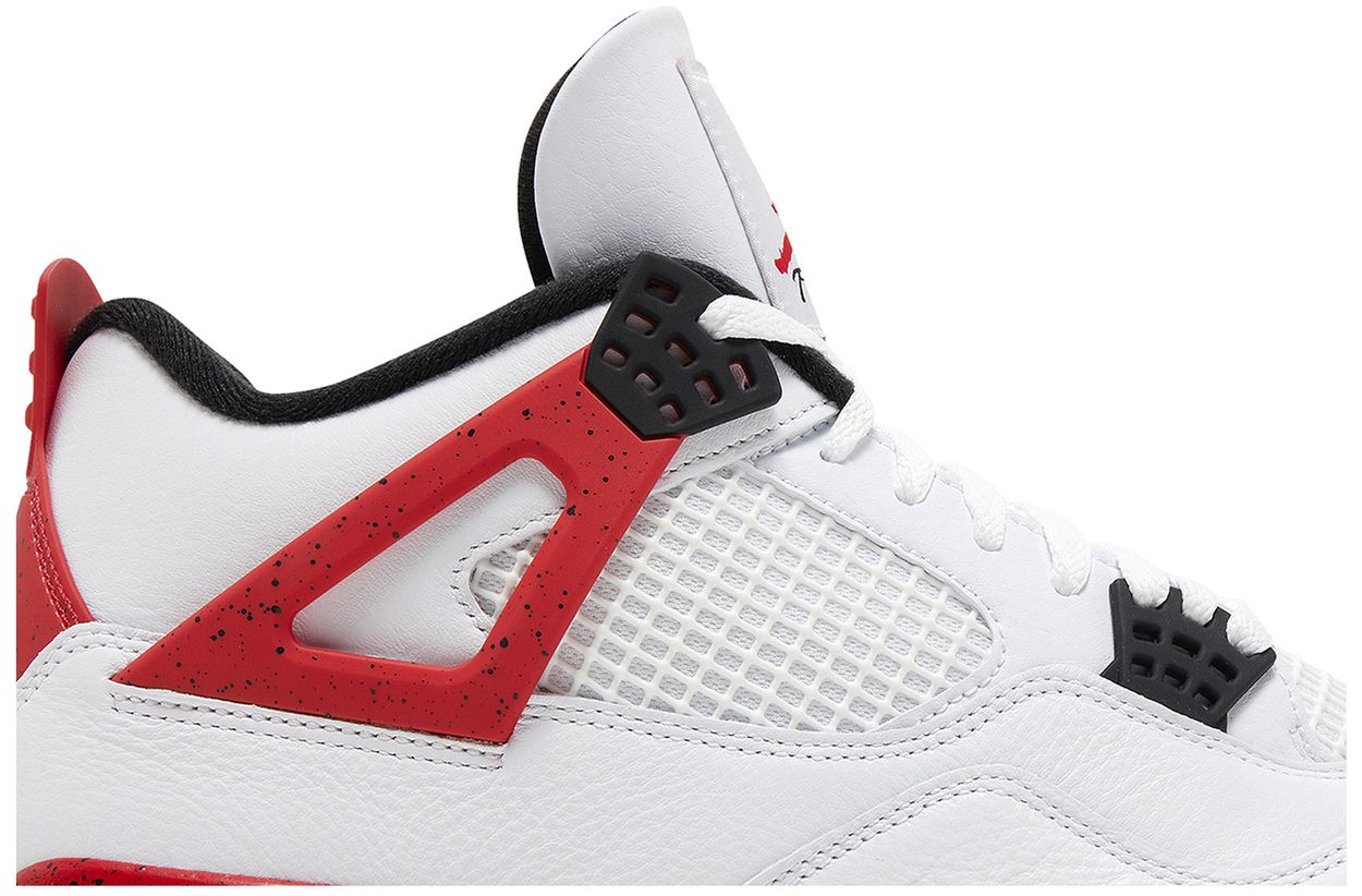 nike air jordan 4 retro red cement ハイカット スニーカー