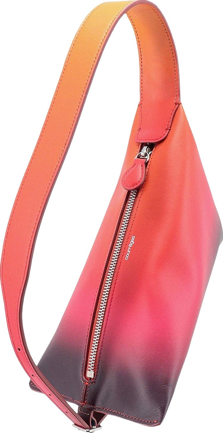 Courreges Mini Shark Bag Gradient Sunset