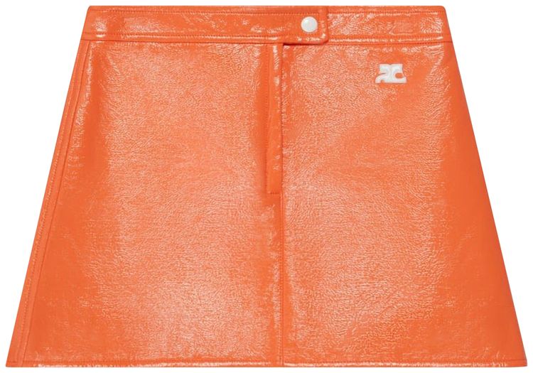 Courreges Vinyle Reedition Skirt Sunset