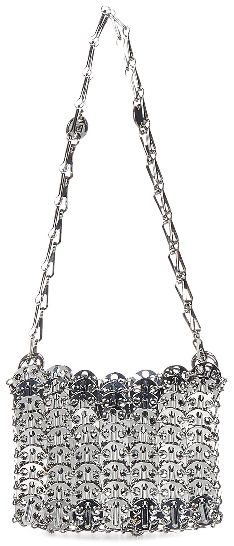 Paco Rabanne 1969 Nano Jewels Mini Shoulder Bag Silver