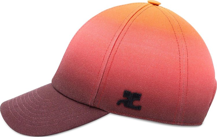 Courreges Signature Cap Gradient Sunset