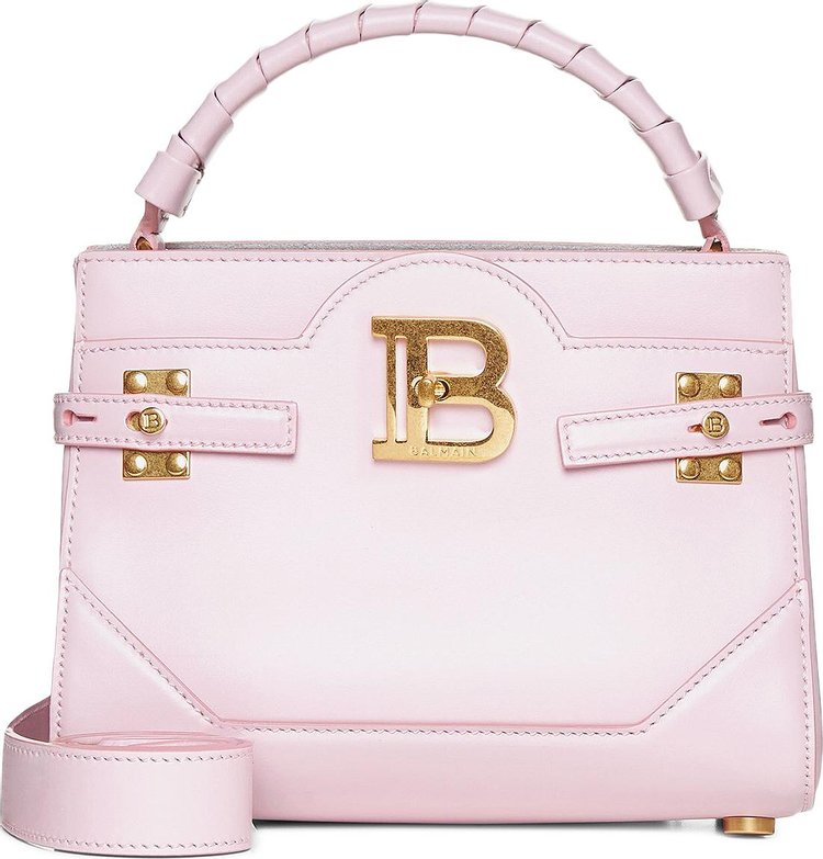Balmain B-Buzz 22 Top Handle Bag 'Pale Pink'