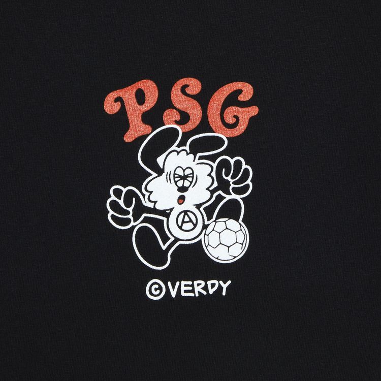 GOAT Exclusive Paris Saint Germain x VERDY Japan Tour 2023 Tee Black