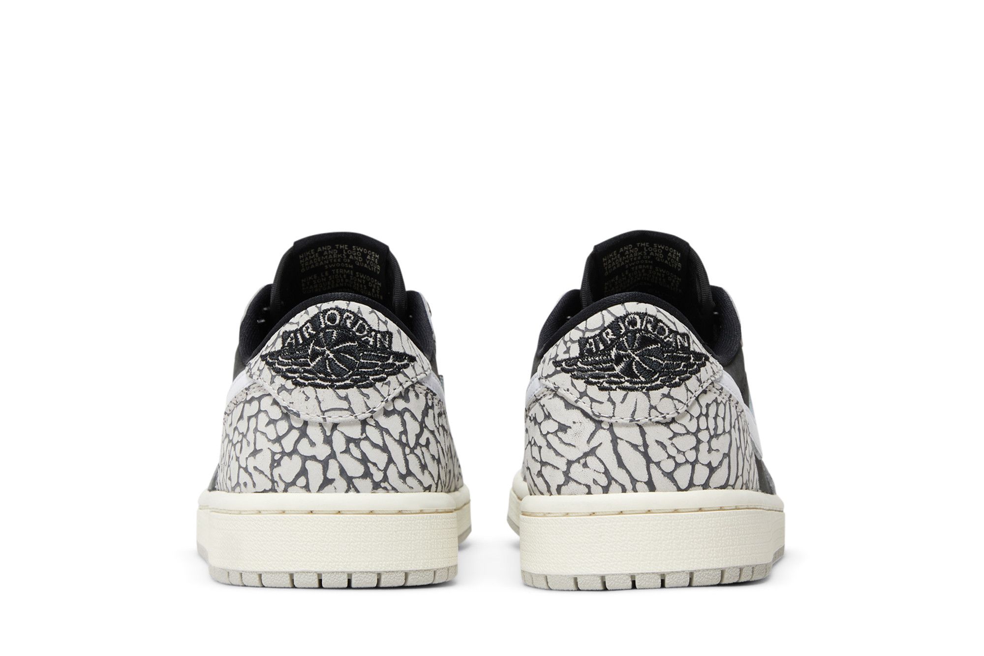 Buy Wmns Air Jordan 1 Retro Low OG 'Black Cement' - CZ0775
