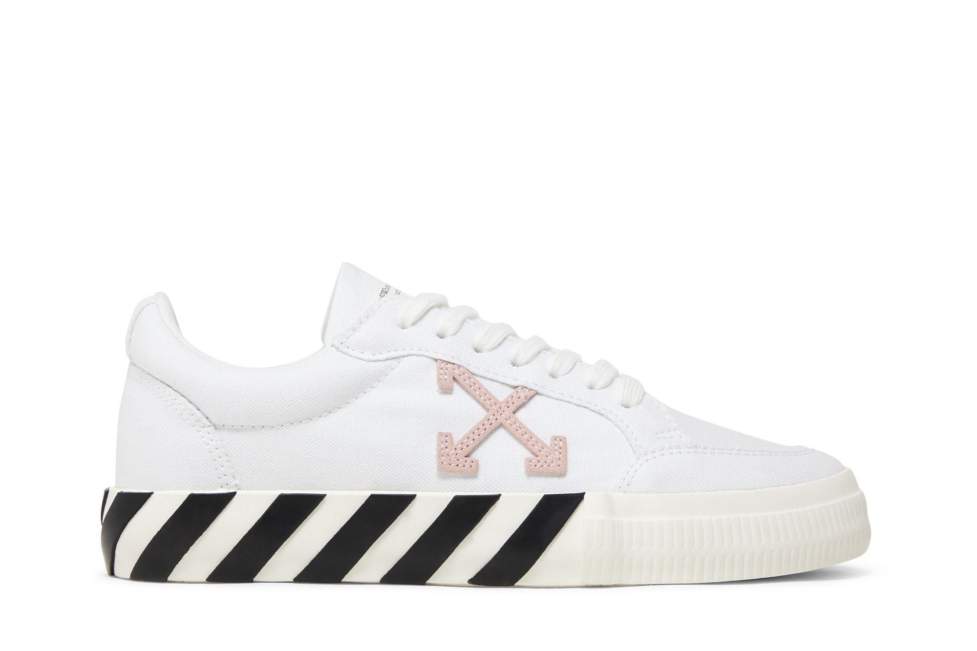 Off white vulc low top white sales