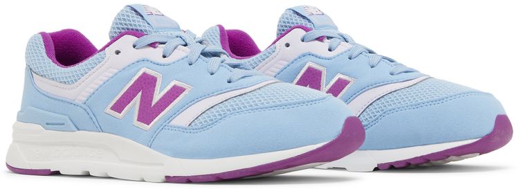 New Balance 997H Big Kid Wide Blue Purple Punch