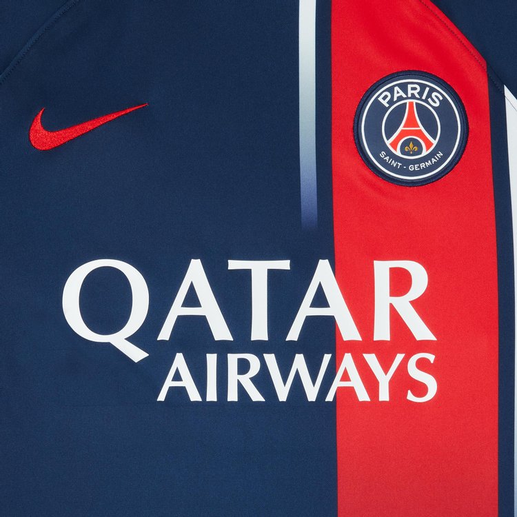 Nike Paris Saint Germain Stadium Home Dri FIT Jersey Midnight NavyUniversity Red