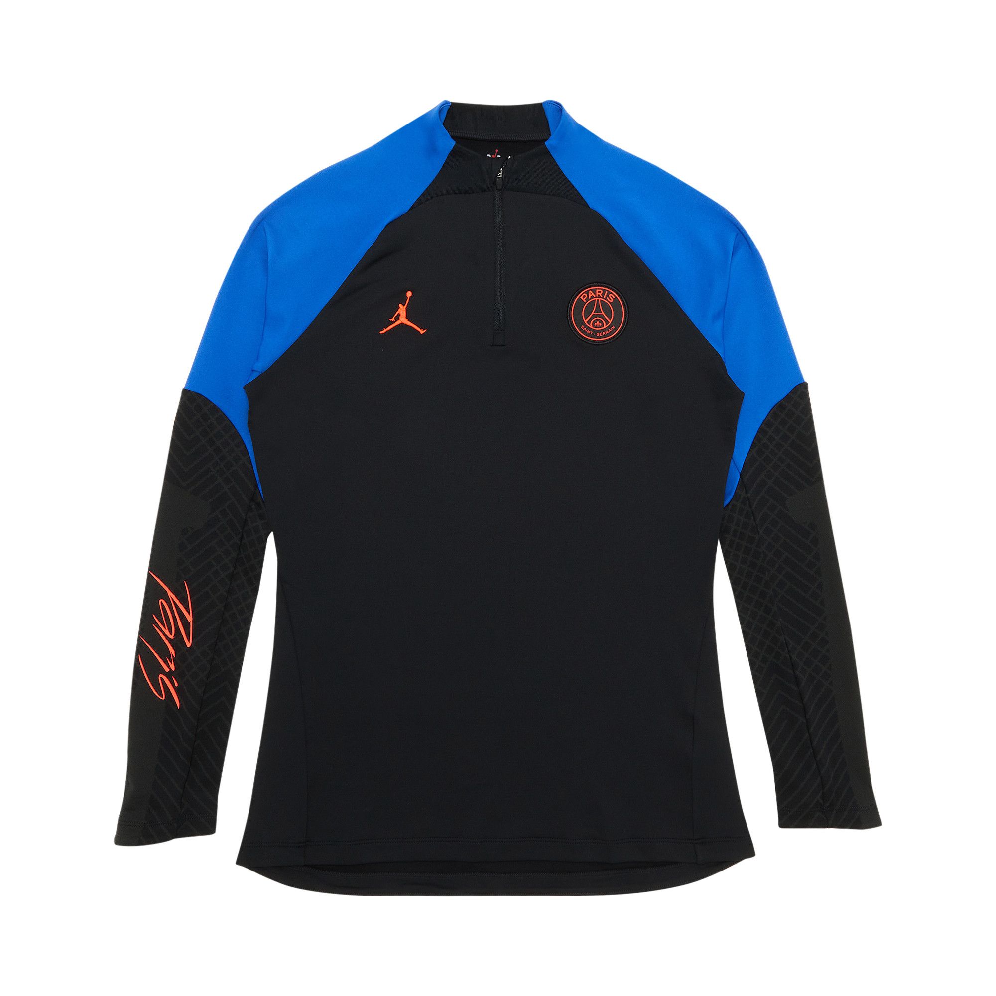 Psg jordan store half zip