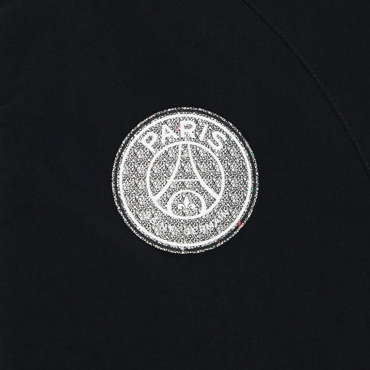 Air Jordan Paris Saint Germain Anthem Jacket BlackWhiteSmoke Grey